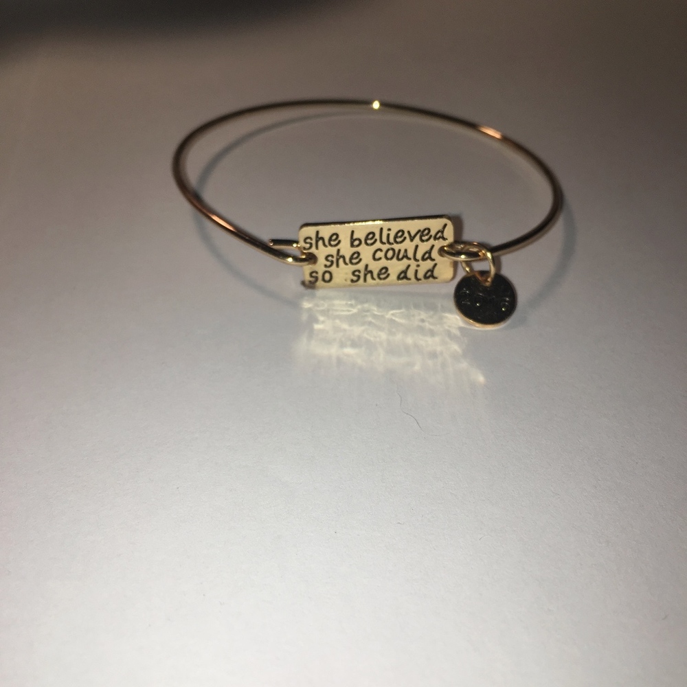 Oversize Gold Bracelet